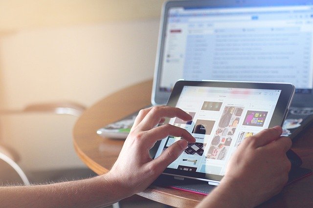 an ipad writers block