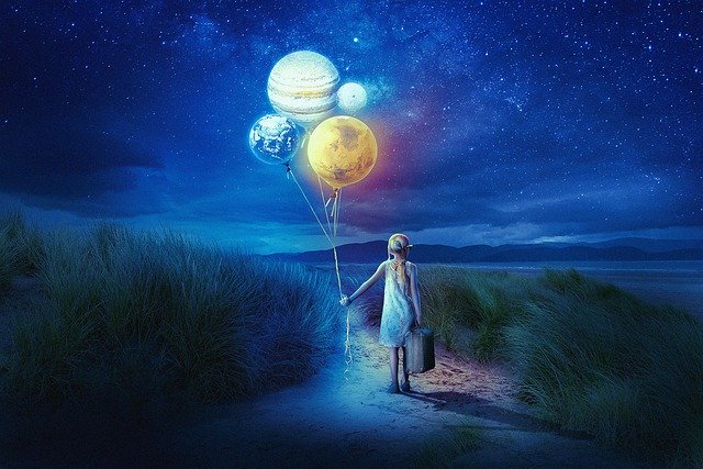 carrying balloons writer's block